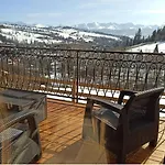 Na Ubocy Z Jacuzzi, Sauna I Widokiem בקתה *