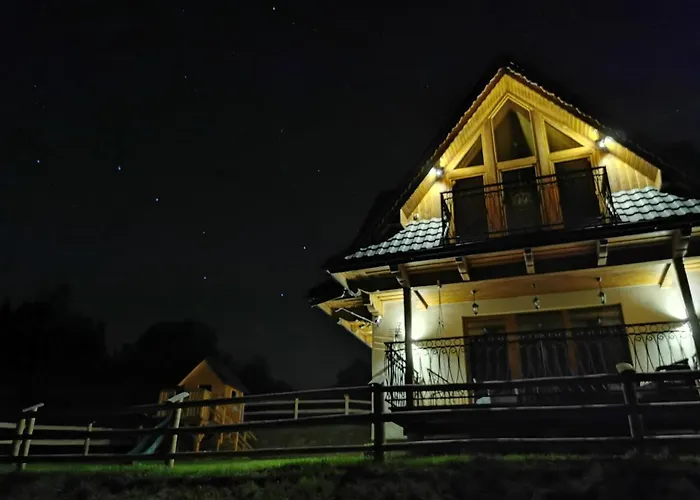 Chalet Na Ubocy Z Jacuzzi, Sauna I Widokiem Biały Dunajec